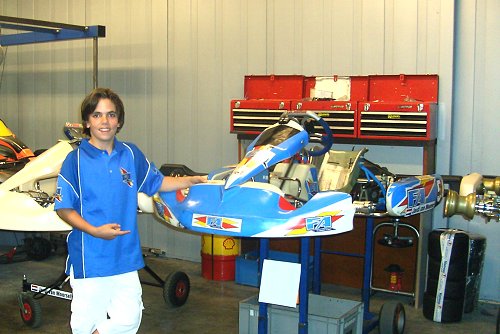 Casper Dielissen stapt over op Fernando Alonso Kart